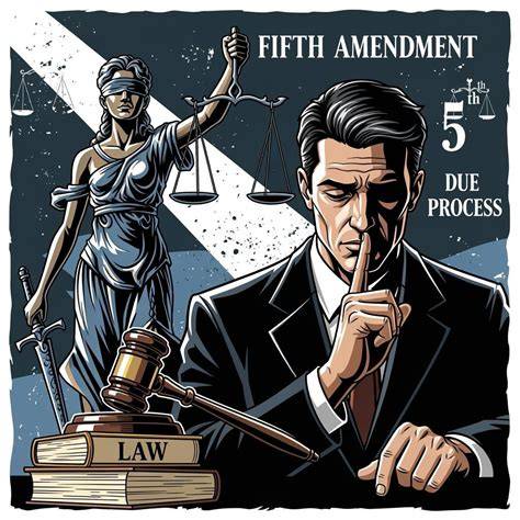 Illustration of the 5th Amendment