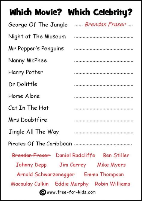 5th Grade Trivia Questions And Answers Printable