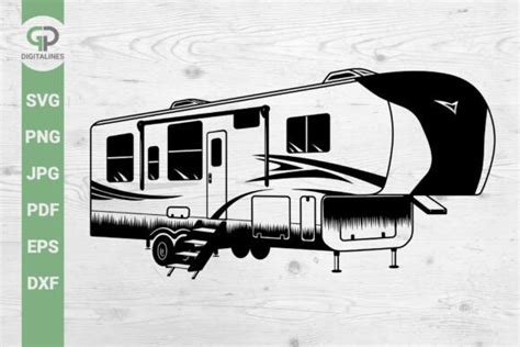 Fifth Wheelin' in Style: Get Creative with Our Fabulous Five 5th Wheel SVG Designs!