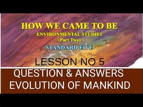 5th standard evs 2 question answer