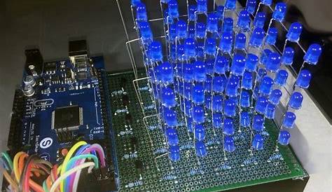 5x5x5 LED Cube Arduino Project Hub