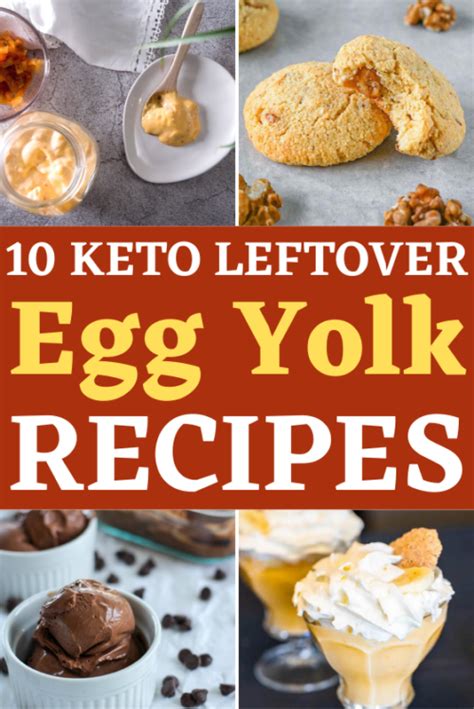 30 Egg Yolk Recipes for Leftover Egg Yolks Insanely Good