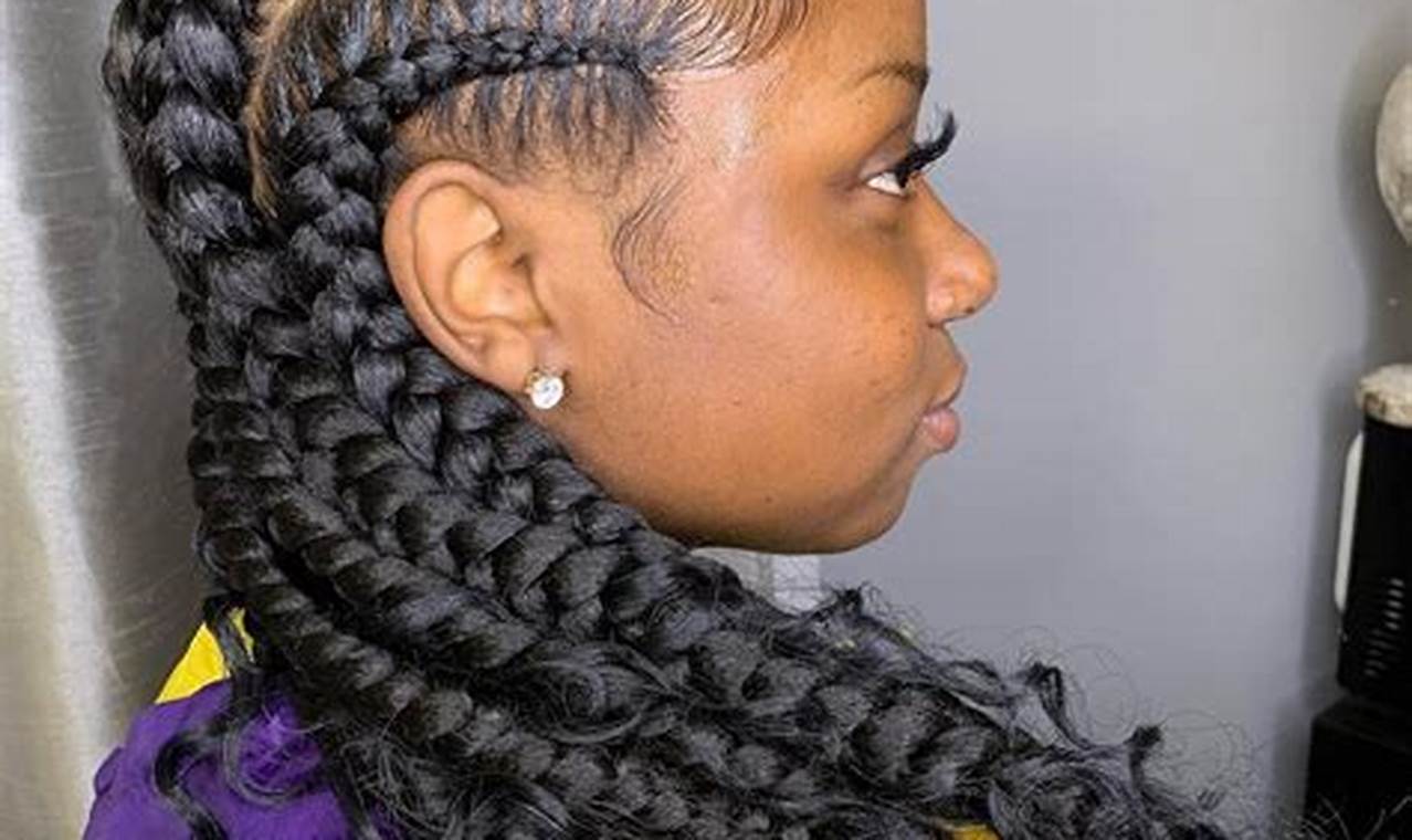 Unlock the Secrets of 6 Feed-in Braids with Curly Ends: A Guide to Stunning and Protective Hairstyles