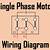 6 wire single phase motor wiring diagram