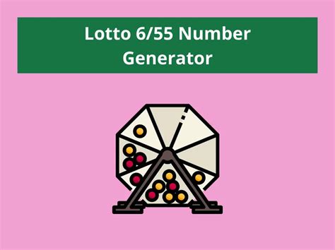 6/55 lotto number generator