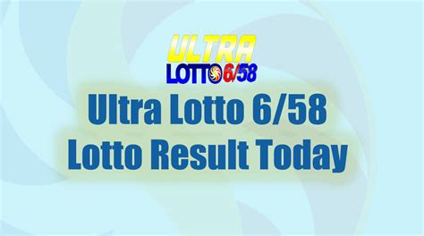 6/58 Ultra Lotto Result Today, July 2, 2021 Friday from PCSO Draw