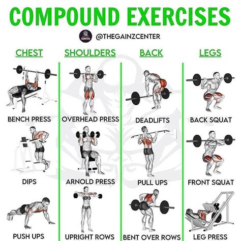 6 Best Compound Exercises