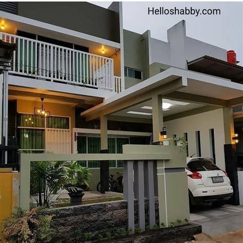 6 Desain Pagar Tembok Minimalis dengan Lampu Hias Untuk Hunian Modern