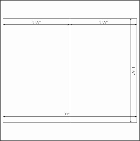 6 Half Fold Card Template Word - SampleTemplatess - SampleTemplatess