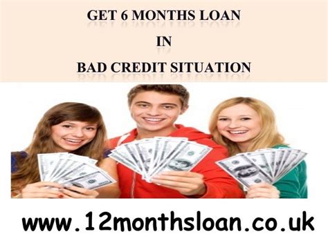 6 Month Loan With Bad Credit