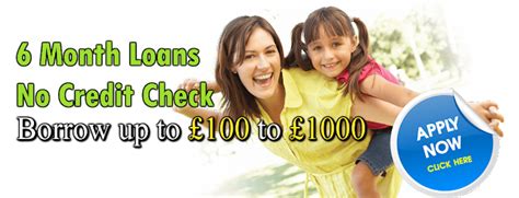 6 Month Loans No Credit Check