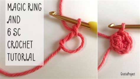 6 Single Crochet In Magic Ring