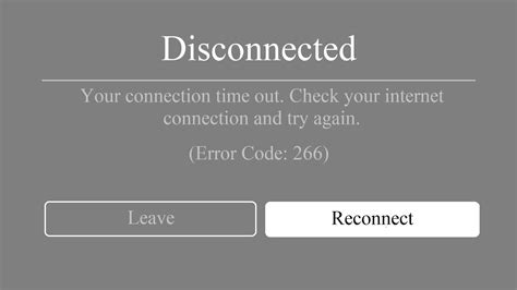 6 Ways To Fix Roblox Error Code 266 | Your connection time out 