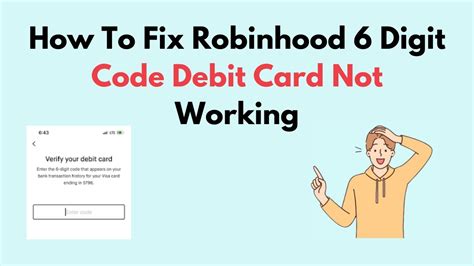 6 digit verification code robinhood