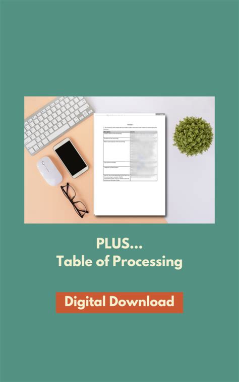 6 direction to preserve Your data processor