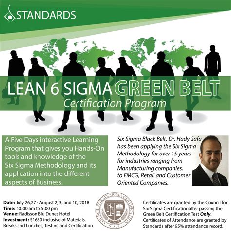 6 sigma green belt training