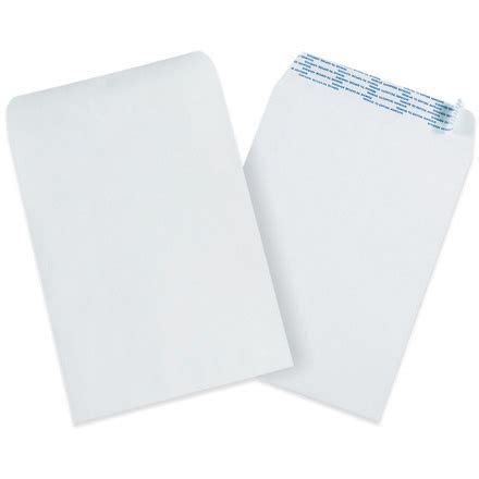 6 x 9 white self seal envelopes