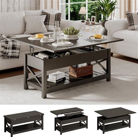 6. Add extra storage with a coffee table