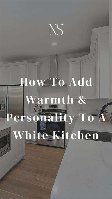 6. Add warmth to an all-white scheme