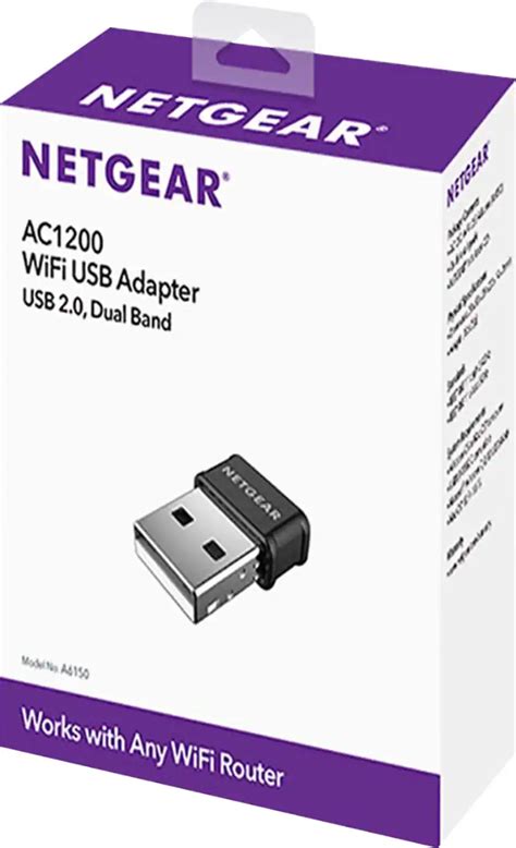 6. Best Compact Adapter: Netgear A6150 AC1200