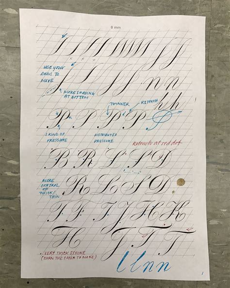 6. Calligraphy Penmanship