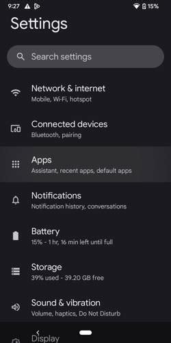 6. Change Battery Usage to Unrestricted on Android