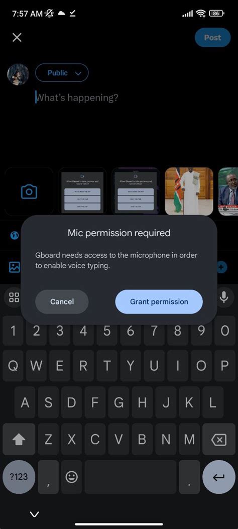 6. Check Gboard Access and Permission