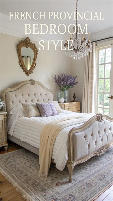 6. Create a statement with an antique bed