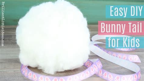 6. Creating Cute Bunny Tails for a Fuzzy Finishing Touch