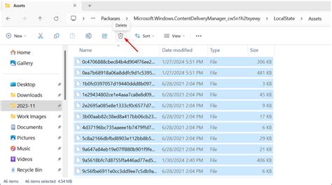 6. Delete Windows Spotlight Assets