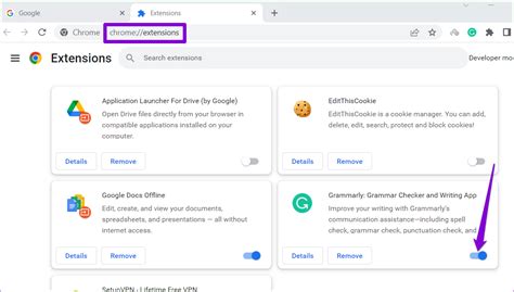6. Disable Extensions