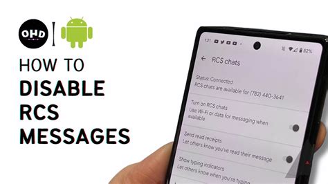 6. Disable RCS on Android