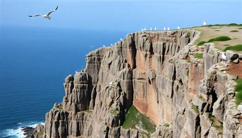 6. Dramatic edge of the sea