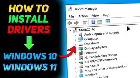 6. Install Drivers