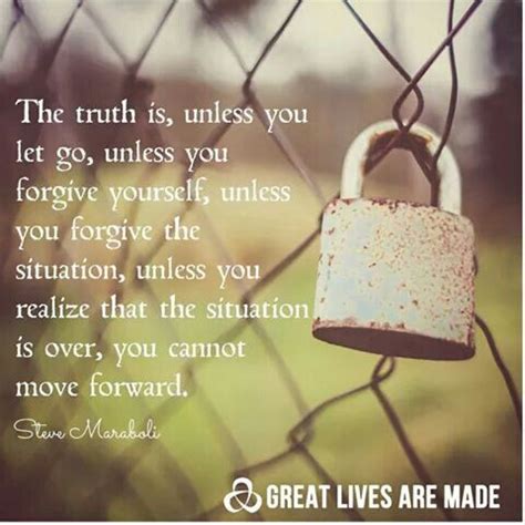 6. Make peace with letting go