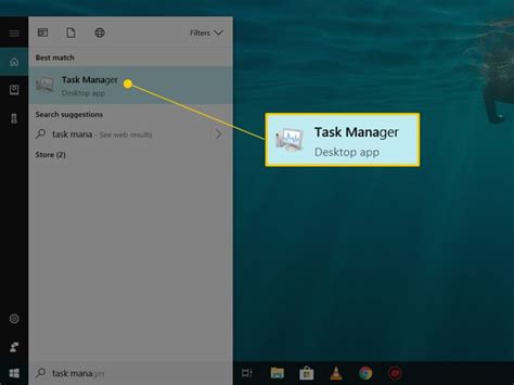6. Open Task Manager via Cortana