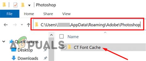 6. Remove Photoshop Font Cache