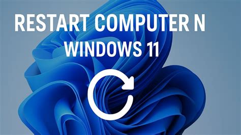 6. Restart Windows 11 via Command Line
