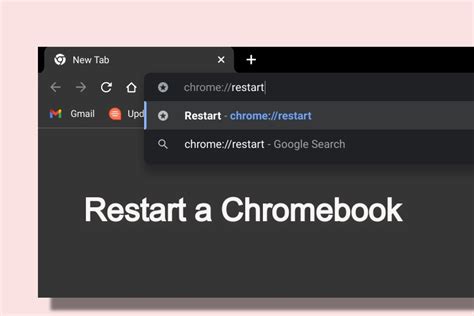 6. Restart Your Chromebook