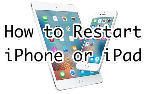 6. Restart iPhone/iPad