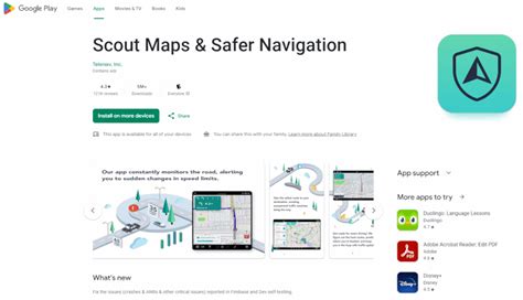 6. Scout Maps: Feature-rich