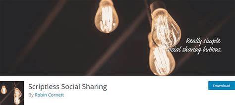 6. Scriptless Social Sharing
