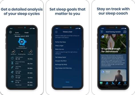 6. SleepScore: Go beyond Tracking – Room check features