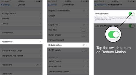 6. Turn on Reduce Motion on iPhone