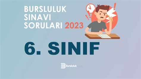 6. sınıf bursluluk sınavı