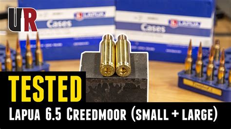 Lapua 6.5 Creedmoor Unprimed Rifle Brass Small Primers 4 Star