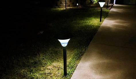 60 Lumens 2 Pack Super Bright Solar Path Lights LED