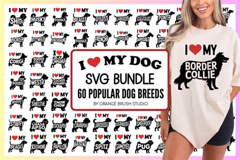 Download 60 Dog SVG Bundle Cut Images