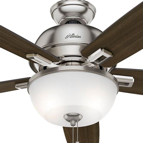 60 inch brushed nickel ceiling fan with light