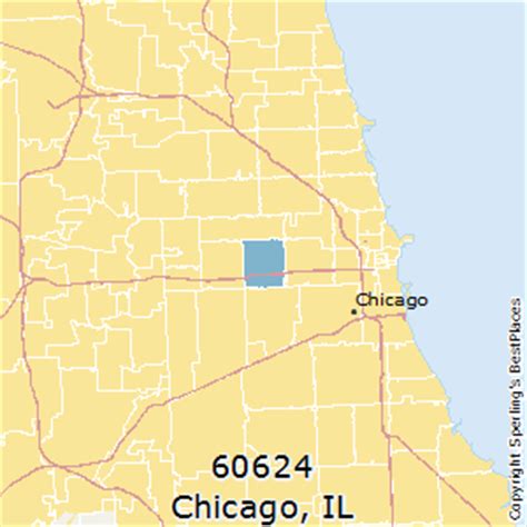 60624 Zip Code Map